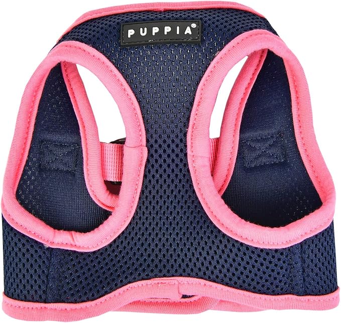 Puppia Soft Vest Harness B II - Navy - S