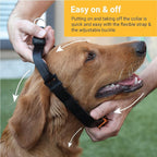SVD.PET Dog Prong Collar for No-Pull Training, Quick-Release Buckle Adjustable Pinch Collar for Small Dogs (Black, Small Size, Suitable Neck Girth 7”-10”)
