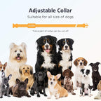 PATPET Dog Training Collar with Remote - Electric Dog Shock Collars for Small Medium Large Dogs, 3 Adjustable Safe Modes Rechargeable Waterproof E Collar for Dogs (8-120 lbs)