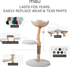 Mau Lifestyle Gray Uni Cat Tree, 43" H, 27 LBS, Grey/Gray