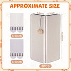 Aliceset 2 Pack 17.25 x 13 Inch Self Adhesive Wall Mounted Cat Wall Corner Scratcher Pad for Indoor Cat Kitten Scratcher Cardboard for Protector Furniture Couch Sofa with Ball Toy and Adhesive Tapes