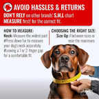 Blue Martingale Collar for Dogs - Heavy Duty Nylon Pet Collars for Escape-Free, No Pull Training & Walking with Alloy Metal Release Buckle & Reflective D Ring, One Time Adjustment, Safe & Secure, XL