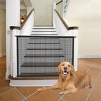 2-Pack Dog Gate for Stairs Pet Gates for The House: Dogs Screen Mesh Gate for Doorways Stairways Indoor Safety 29 inches Tall, 41 inch Wide