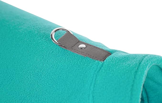 Gooby Fleece Vest Dog Sweater - Peach, X-Small - Warm Pullover Fleece Dog Jacket with O-Ring Leash for Small to Medium Dogs