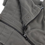 Warm Drakgray Dog Coat, Windproof Fleece Jacket for Small to XXXXL Dogs, Zippered Closure, Outdoor Winter Coat