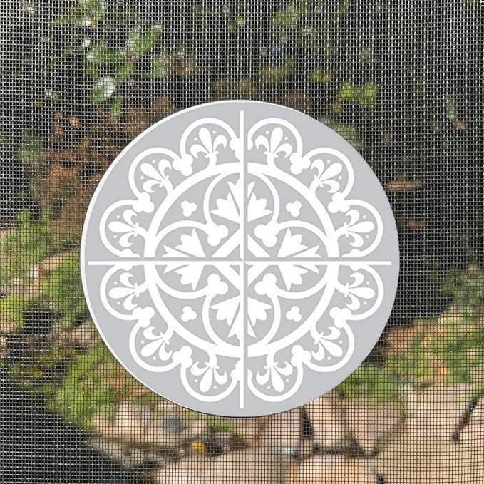 Screen Door Magnets Double Sided – Keep People, Kids, and Dogs from Running into a Screen Door. Saver - Robbins Aria Grey Tile