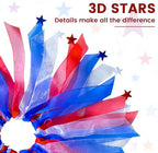 Elegant little tail 1PC Dog Independence Costume - Dog Cat Patriotic Collars Pet Costume Patterns Tutu Suit Pet Blue Costume for Cats Small Medium Dogs
