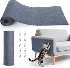 Cat Scratch Pad 78.7x15.8 Inch Self-Adhesive Trimmable Durable Cat Claws Furniture Protector for Couch Sofa Wall Door