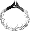 Herm. Sprenger Ultra-Plus Dog Training Prong Collar ClipOn Buckle German Made Stainless Steel (4.0 mm x 23" Neck Size; 20" Chain Length)