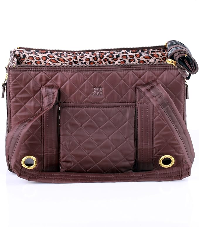 Sherpa Park Tote Pet Carrier, Small Brown