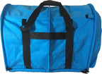 SturdiBag XL Pet Travel Carrier: Flexible Height for Cat and Dog Soft Sided with Safety Clips and Seatbelt Straps | Blue Jay, 20" x 16" x 12" (PN: SB3-BJ)