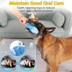 WinTour Tough Dog Toys for Aggressive Chewers, Indestructible Dog Chewers for Medium & Large Breeds, Squeaky Durable Chew Toys to Keep Them Busy, Reduce Boredom, Teeth Cleaning, Bacon Flavor