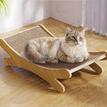 Natural Jute Cat Scratcher Cat Scratch Pad Fun and Interactive Indoor Play Cats Scratching Posts Board Cardboard Cats Scratcher for Indoor Kittens Puppies Pet Ramp Pet Supplies