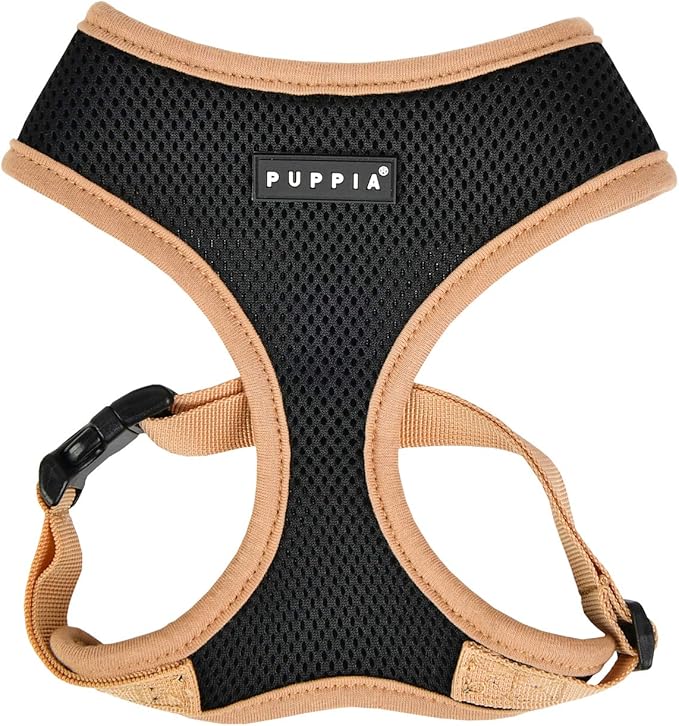 Puppia Soft Harness II - Black - L