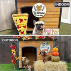 43.3’’ Large Dog House Outdoor Weatherproof Dog Kennel with Upgraded Thickened Metal Frame, Dog Shelter with PVC Curtain, Openable Roof and Removable Floor, Easy to Clean (Brown)