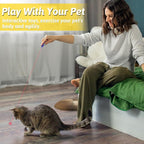 9 in 1 Cat Scratch Pad Cat Toys Set, Cat Scratcher Cardboard with Catnip, Retractable Wand Toy and Feather Toys, Natural Silvervine Sticks, Cat Toy Pointer
