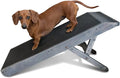 Dog Ramp for Couch, by DoggoRamps – Furniture Quality Solid Hardwood Ramp for Dogs to Get on Couch with Platform Top & Non-Slip Grip – Adjustable Ramp for Small & Medium Dogs – 100% Made in N America