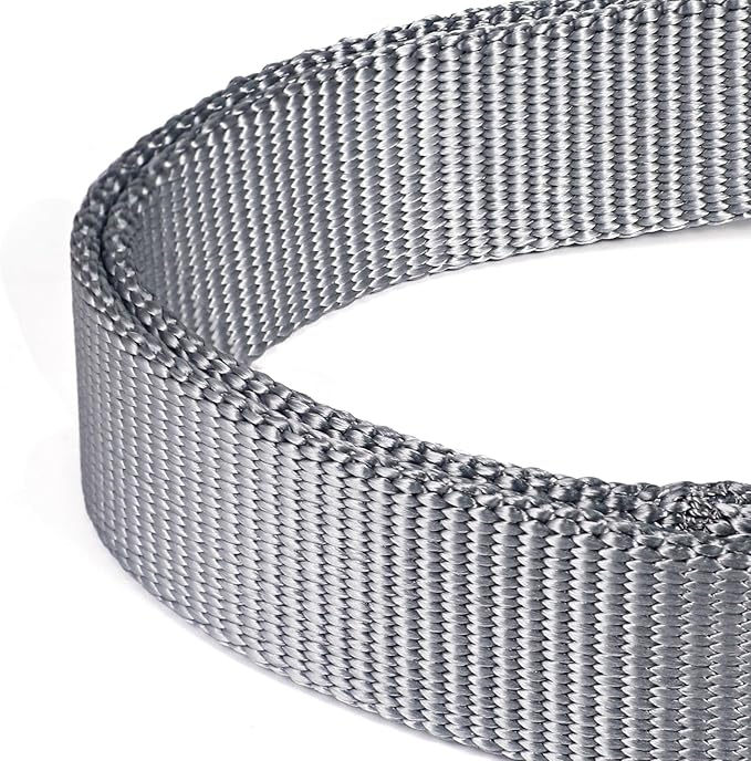 Premium Nylon Adjustable Anti-Escape Martingale Dog Collars,Comfort and Silky Dog Collar with Sturdy D-Ring for Active Dogs Walking and Training. (Ultimate Grey, Small)
