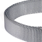 Premium Nylon Adjustable Anti-Escape Martingale Dog Collars,Comfort and Silky Dog Collar with Sturdy D-Ring for Active Dogs Walking and Training. (Ultimate Grey, Small)