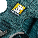 Ruffwear, Front Range Flex Dog Harness, Engineered Knit Construction for Ultimate Fit and Mobility, Lightweight Flexible Everyday Harness with Dual Leash Clips, Deep Teal, X-Small