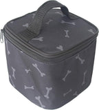 MYDAYS Dog Travel Bag, Pet Luggage Suitcase Weekend Tote Carrier with Collapsible Bowl, Pet Luggage Suitcase Weekend Tote Carrier with Collapsible Bowl (Black)