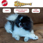 SPOT Skinneeez Crinklers Lamb - Stuffing-Free Dog Toy with Crinkle & Squeaker Sounds, Durable for Moderate Chewers, Tug Toy for Small Dogs & Puppies, 14in