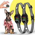 2 Pack Bark Collar for Small Dogs 5-15 lbs and Puppies - No Shock Anti Barking Collar - Rechargeable Smart Collar for Dog Training with 7 Sensitivity Levels and 3 Beep&Vibration Modes
