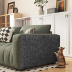 Yenhome 15.7"X160" Anti Scratch Furniture Protector from Cats Scratching Trimmable Self-Adhesive Cat Scratch Mat for Floor, Couch, Wall, Sofa Couch Protector from Cat Claws (Dark Grey)