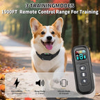 Shock Collar for Small Dogs, Electric Dog Training Collar with Remote,Tailored for 5-30lbs Small Dogs,3 Training Mode Beep, Vibration, Safe Shock(0-9) Waterproof, 1900ft Range (Black, Small)