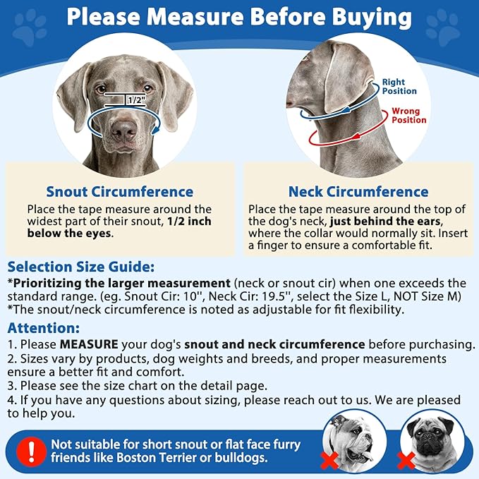 BARKLESS No Pull Dog Head Collar for Gentle Training Walking, Soft Padded Head Halter with Collar Safety Clip, Comfortable Fit Muzzle Leash with Reflective Strap for Medium Large Dog (Blue, XL)
