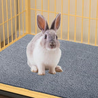 Rabbit Scratching Pad, Non-Woven Blanket with Back Adhesive, Rabbit Toys for Bunnies Boredom, Bunny Scratch Pad, Bunny Enrichment for Cage, Indoor, Living Room, Sofa