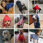 KOOLTAIL Dog Hoodie for Large Medium Small Dogs, Soft and Warm Pet Sweater with Leash Hole and Pocket Boy Girl, Puppy Fall Winter Jacket Clothes, French Pitbull Cold Weather Coat Sweatshirt,Green M