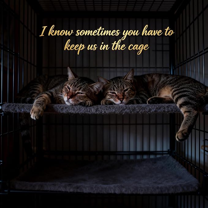 Cat Scratching Post for Cage 40X20CM, Cage Wall Mounted Cat Scratcher, Cardboard Scratcher, SCR-40X20CM-3.3CM