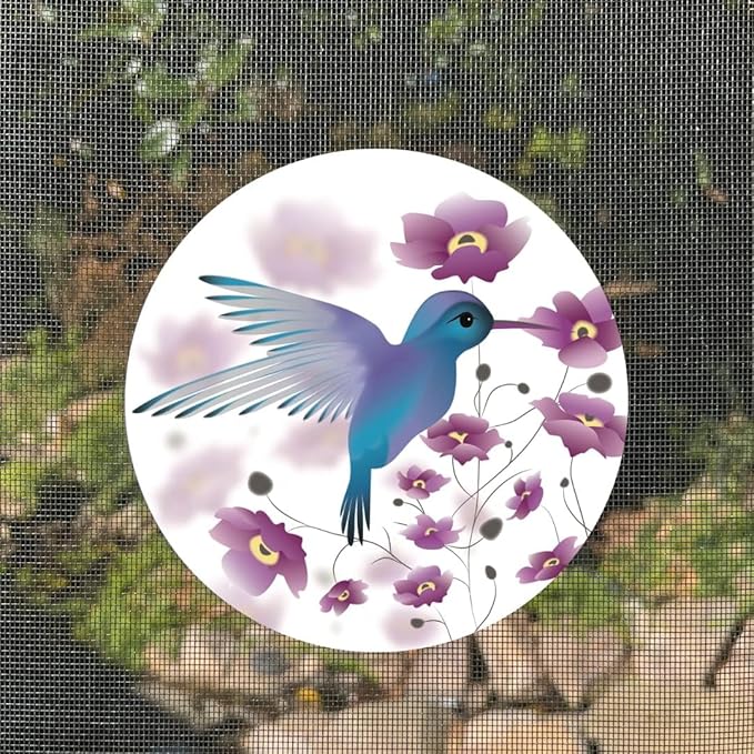 Screen Door Magnets Double Sided – Keep People, Kids, and Dogs from Running into a Screen Door. Saver - Robbins Aria Hummingbird