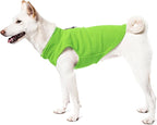 Gooby - Fleece Vest, Small Dog Pullover Fleece Jacket with Leash Ring, Honey Mustard, Medium
