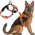 Dog Harness for XLarge Dogs Back D-Ring Control No Choking Pressure-Free Chest Design Comfortable Padded Adjustable Reflective Vest Harness for Daily Walks Training Easy Control Outdoor Use Secure Fit