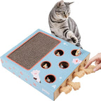 PAWISE Cat Scratcher – Reversible Cardboard Scratching Pad, Durable Cat Scratch Bowl & Bed, Interactive Scratcher for Indoor Cats & Kittens (10X2.4X13.8)