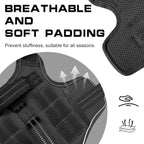 Small Dog Harness, Heavy Duty Tactical No Pull Dog Harness, No Choke, Easy On and Off Pet Vest with Molle System, Adjustable Reflective Dog Vest with Breathable Padded for Walking Hiking Training