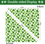 St. Patrick's Day Dog Bandana, 2 Pack Adjustable Holiday Party Pets Saint Patrick Day Bandana Lucky Triangle Bibs Cat Scarf Set