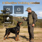 Dog Training Collar with Clicker - 4200Ft E Collar for Dogs Training IPX7 Waterproof with 3 Training Modes, Dog Training Collar for Dogs(15-140 lbs)
