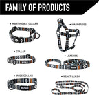 Wolfgang Heavy Duty Dog Leash, Pull-Tested to Over 800 lbs for Walking & Training, NewMoon Print, Small