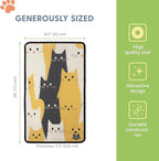 The Cat Ladies Scratching Poster - Wall Scratcher Pads - Scratch Mat Art Print for Indoor Cats - Furniture, Couch, and Carpet Protector - Wall Mounted or Floor Sisal Scratchers