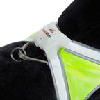 Noxgear LightHound – Revolutionary Illuminated and Reflective Harness for Dogs Including Multicolored LED Fiber Optics (USB Rechargeable, Adjustable, Lightweight, Rainproof) (X-Large)