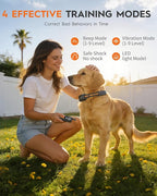 Dog Training Collar with Remote 3300FT for 3 Dogs, IPX7 Waterproof Rechargeable Training Collar with Beep, Vibration, Training Collar for Large Dogs, Small Dogs, Medium Dogs (10-120 lbs)