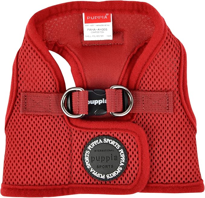 PUPPIA International PUAH305WNXXL Soft Harness B Vest, XX-Large, Wine Red