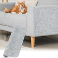 uxcell Self-Adhesive Cat Scratching Mat, 1 Roll 11.8" x 11.8" Couch Protector from Cat Claws for DIY Sofa, Wall, Doors, Cut Anti Cat Scratch Pad Carpet Mat, Light Gray