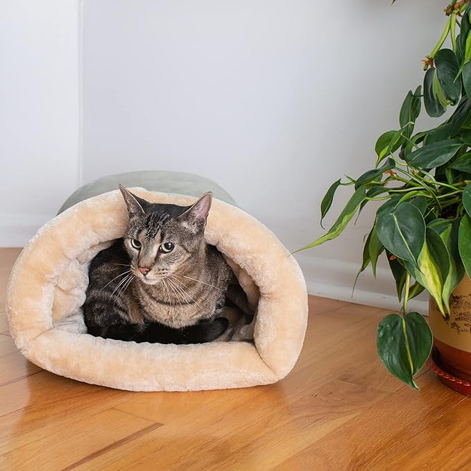 Armarkat Sage Green Cat Bed Size, 22-Inch by 14-Inch