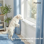 Ultra Clear Window Sill Protector - Scratch & Chew Proof Pet Guard for Dogs & Cats, Easy Install Transparent Ledge Cover, No Residue