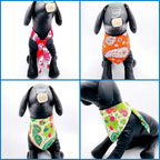 10pcs Dog Bandanas Paisley Pattern for Large Extral Large XL XXL Breed Kerchief Triangle Bibs Scarves Pink Blue Yellow Red Girl Boy Grooming Costume
