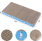 5 Packs in 1 Cat Scratch Pad, Cat Scratcher Cardboard,Reversible,Durable Recyclable Cardboard, Premium Scratch, Suitable for Cats to Rest, Grind Claws and Play